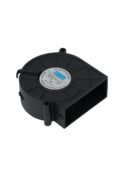 7530 12v Dc Salyangoz Fan Dfh7530 3d Yazıcı Soğutma Fanı Santirfüj Havalandırma Klima Türbin Kuluçka