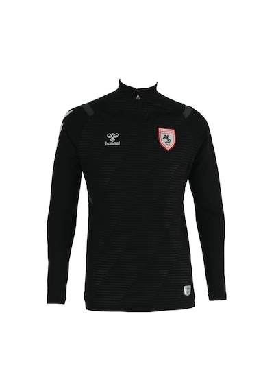 23/24 Hummel Samsunspor Antrenman Eşofman Tek Üst Siyah
