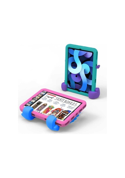 Apple Uyumlu iPad 10.2" 2021 9.nesil Fuchsia Eva Boxer Yumuşak Kılıf Korumalı Kapak