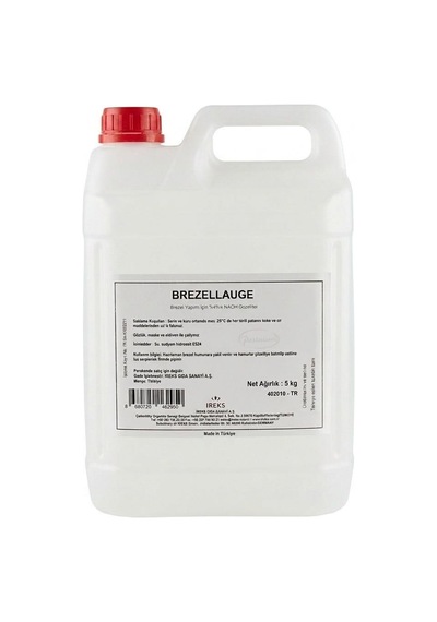 İreks Brezellaugen Brezel Çözeltisi - %4 Naoh 5 Kg