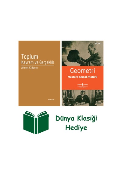 Toplum Kavram Ve Gerçeklik + Geometri + Dünya Klasiği Hediye