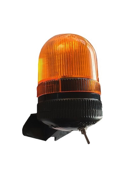 Mesan Ø70 Led Duvar Montaj Lamba Açma Kapama Düğmeli Turuncu 12-24Vdc Ms 384.3.12-24Vdc