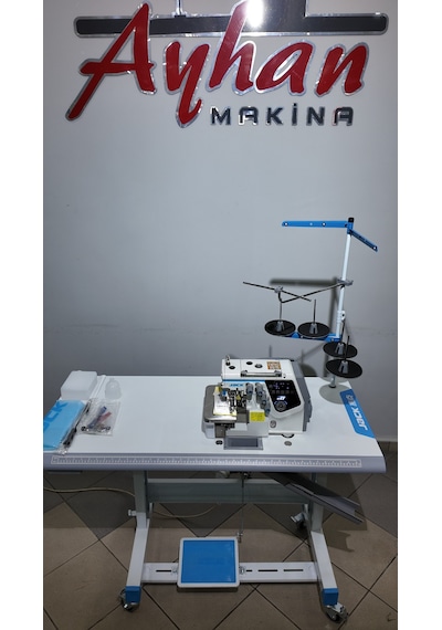 Jack C7 5 İplik Yapay Zekalı Full Otomatik Overlok Makinası C7 Urus Yok