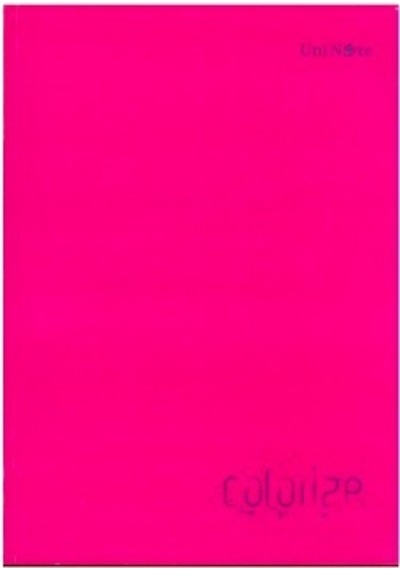 Çınar Dikişli 120 Yaprak Karton Kap.çizgili A4 Defter Pembe