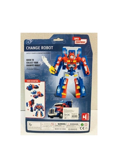 Transformer Optimus Prime Robota Dönüşen Oyuncak Robot Araba Tır Kamyon Diğer