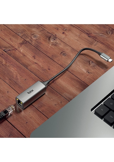 Bix Adp-09 Type-C 3.1 Gigabit Ethernet Dönüştürücü Adaptör
