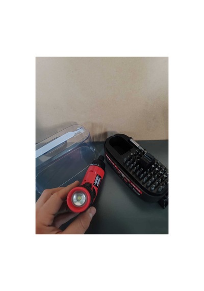54 Parça Darbesiz Şarjlı Tornavida Akülü Vidalama 3.6v 1.5ah 210rpm Lı-ıon 1.5 - 1.9 Ah 4.8 Volt