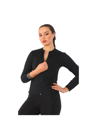 Enenstyle Fashıon Boutıque Termal Sauna Uzun Kol Takım Siyah