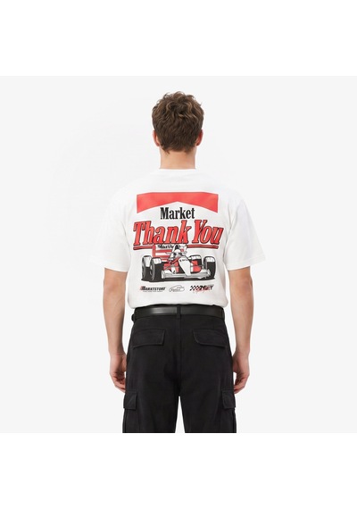 Market Have A Nice Race Erkek Beyaz T-shirt Ss0625 2800324