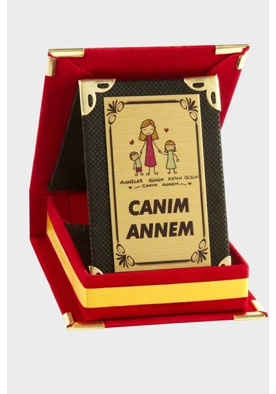 Canım - 302 - Annem - Nazblsmm - Plaketi Kırmızı