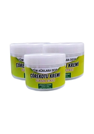 Süper Çörek Otu Kremi 100 Ml Krem 3 Adet