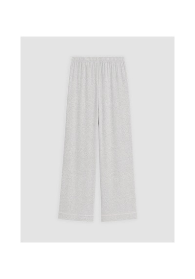 Lcw Dream Gri Gömlek Yaka Kadın Pijama Takım