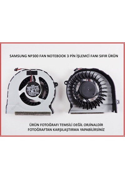 Samsung Uyumlu Np300 Np300E4C Fan Ba31-00108A Dfs602205M30T Fan Nf23