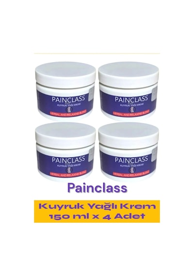 Kuyruk Yağı Kremi Rahatlatma Kremi Büyük Boy 150 Ml X 4 Adet