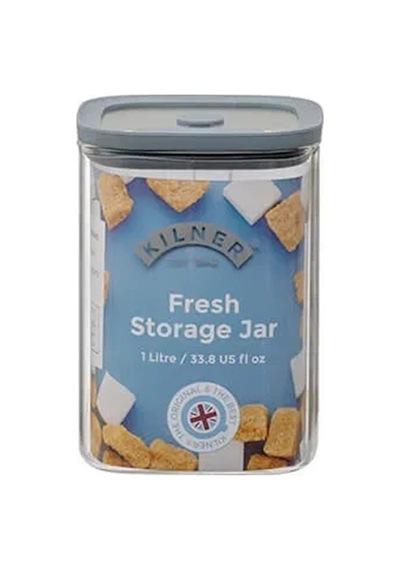 Kilner Fresh Saklama Kabı Kare 1 Litre Çok Renkli