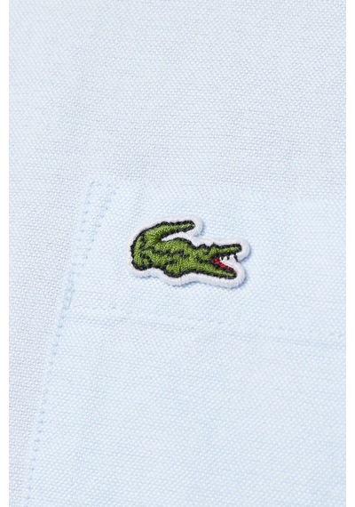 Lacoste Men's Regular Fit Button-down Collar Organic Cotton Shirt Blue Erkek Düğmeli Yaka Organik Pamuk Gömlek Mavi Lacoste Men's Regular Fit Button-down Collar Organic Cotton Shirt Blue Erkek Düğmeli Yaka Organik Pamuk Gömlek Mavi