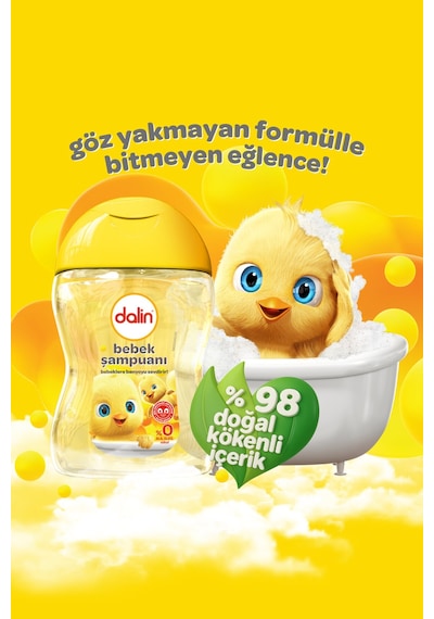 3 Adet Dalin Şampuan Klasik 100 Ml
