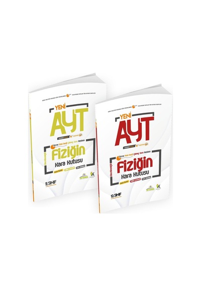 Yks Ayt Fiziğin Kara Kutusu 2Li Set Konu Özetli Dijital Çözümlü Ösym Soru Bankası Paket Set
