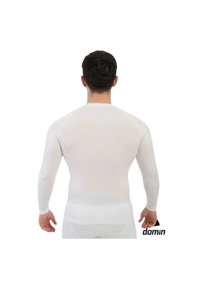 Hnc Sport Erkek Uzun Kol Compression Fitness Gym Body Tshirt Beyaz