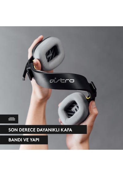 Logitech G Astro A10 Kablolu Oyuncu Kulaklığı, Xbox İle Uyumlu, Çevirmeli Sessiz Boom Mikrofon, 32 Mm Dinamik Sürücüler, Üstün Konfor İçin Kafa Bandı, Siyah