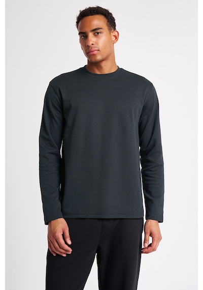 Lescon Erkek Uzun Kol T-shirt 25s-1261-25n Gri