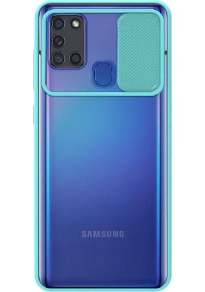 Samsung Galaxy A21S Lensi Açilir Kapanir Kamera Korumali Kilif 496037595