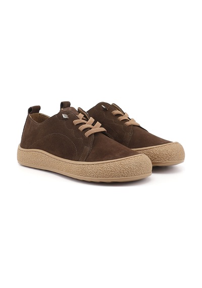 Gönderir Kadın Açık Kahve Süet Bağcıklı Hakiki Deri Sneaker Dyza85245732
