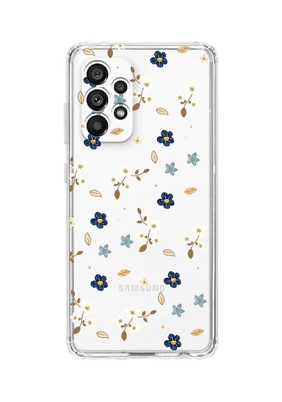 Samsung Galaxy Uyumlu A23 Silikon Desen125 Çok Renkli