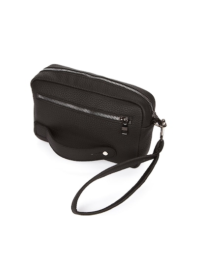 Newish Polo Erkek El Askılı Portföy Clutch El Çantası New256 - Siyah