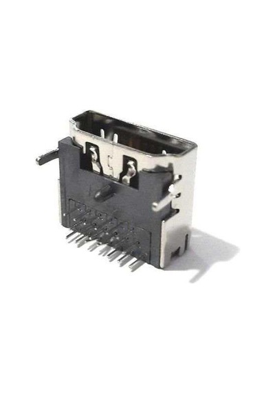 Hdmi Dişi Lehim Tipi Soket 90 Derece Dişi 19 Pin Dik Hdmi Dişi Soket