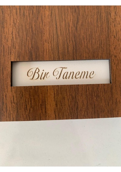 Özel Kutusunda, Kişiye Özel Ahşap Gül