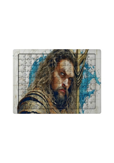 Ghostbastır Design Aquaman 99 Parça Ayaklı Puzzle Dekoratif Çocuk Yapbozu 045