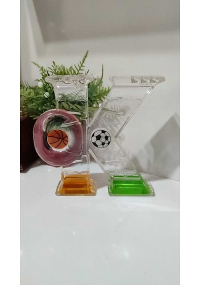 Sulu İçi Dönen Model Saat Boyut 13 Cm