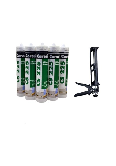 Şeffaf Silikon 280 Ml 5'li Set Plastik Silikon Tabancası Ay6