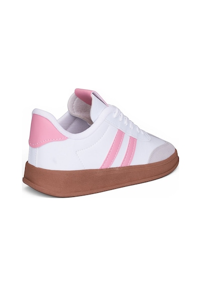 Matzeliger Mzg1263 Sneaker Spor Ayakkabı Beyaz - Pembe