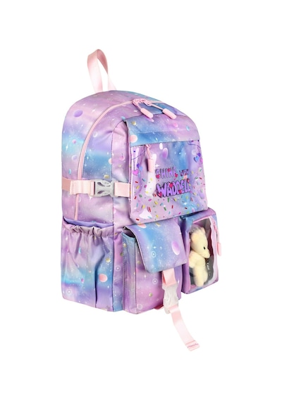 Waddell Kawaii Kore Tarzi Twil Kumas Desenli Sirt Cantasi Beslenme Cantasi Ve Kalemlikli Uclu Se L