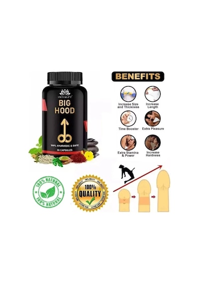 Big Hood Erkekler Için 30lı X 1 Ad.+erosel Masaj Yağı