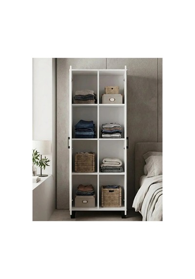 Çok Amaçlı Dolap 180 Cm Beyaz