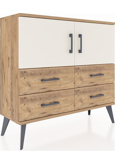 Arges Şifonyer 2 Raflı 4 Çekmeceli 2 Kapaklı 88x30x80 Çam-aytaşı/çam Aytaşı/çam Arges Şifonyer 2 Raflı 4 Çekmeceli 2 Kapaklı 88x30x80 Çam-aytaşı/çam Aytaşı/çam