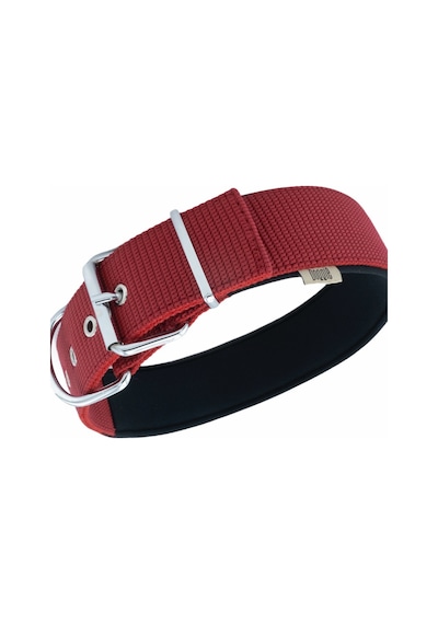 Doggie Elit Dokumadan El Yapımı Köpek Boyun Tasması Kırmızı 5 x 55 x 65 CM Kırmızı