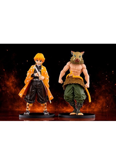 Demon Slayer Zenitsu Agatsuma & Inosuke Hashibira 2'li Anime Figür Seti 15 Cm