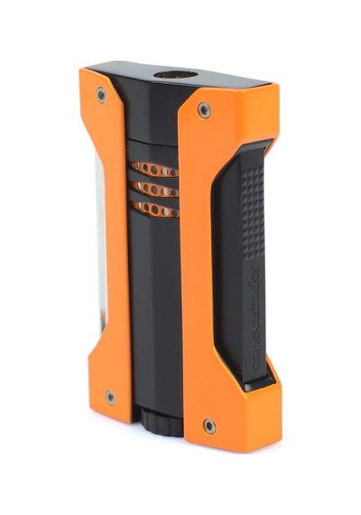 Conquistador Tek Torch Pürmüz Turuncu Siyah Defi Extreme Dizayn Metal Puro Çakmağı Cnq-025