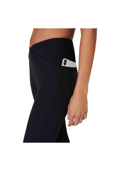 Sweaty Betty Summer Super Soft 7/8 Wrap Leg SiYAH Siyah