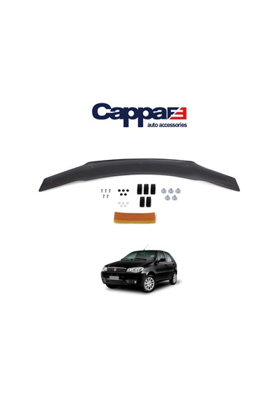 Cappafe Fiat Palio Ön Kaput Koruma Rüzgarlık 4Mm Abs 2007-2018