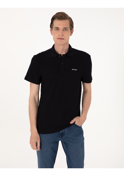 Pierre Cardin Erkek Siyah Tişört 50309946-vr046 Siyah
