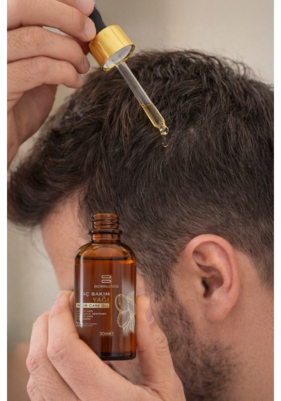 Doğal Bitki Özlü Saç Bakım Yağı 30 Ml 2'li Set