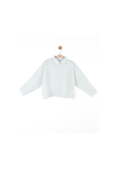 Nk Kids Virginia Kız Çocuk Gömlek 38310 Mint Yeşili