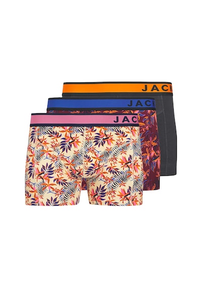 Jack & Jones Landon Erkek 3'lü Boxer 12283376-tbr Çok Renkli Jack & Jones Landon Erkek 3'lü Boxer 12283376-tbr Çok Renkli
