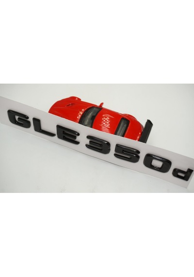 GLE 350d Bagaj Parlak Siyah ABS 3M 3D Yazı Logo
