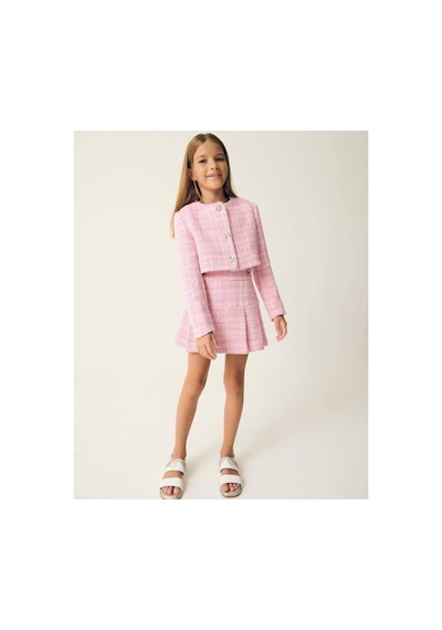 Poala Kids Dokuma 3'lü Takım Pembe